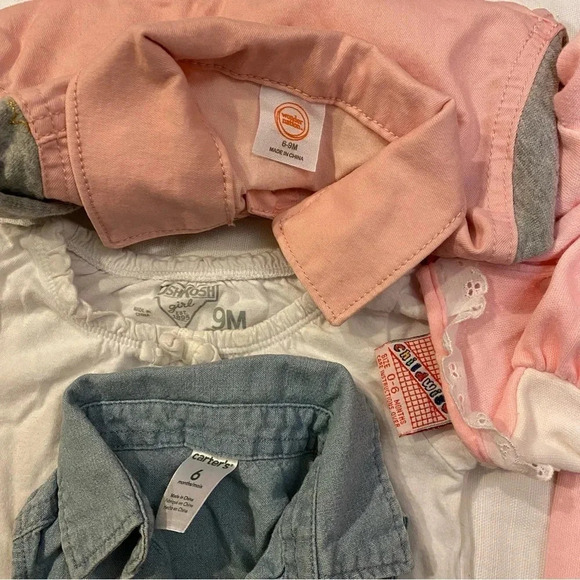 4 Pieces Bundle Baby Girls Clothes Size 0-9M - Picture 3 of 3